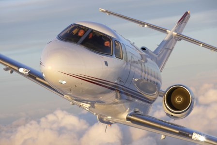 charter flight Hawker 850 XP 